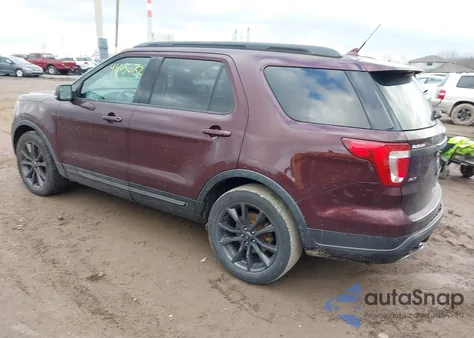 2018 Ford Explorer Xlt z USA, uszkodzony, nr VIN 1FM5K7DH5JGB98667